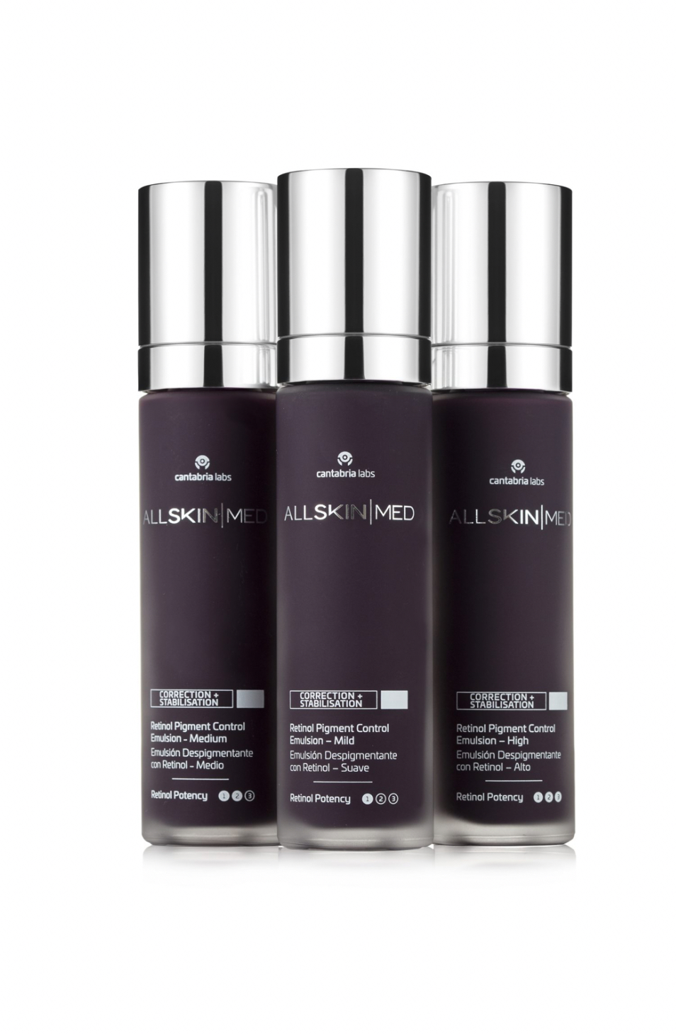 Emulsión despigmentante con retinol 1%