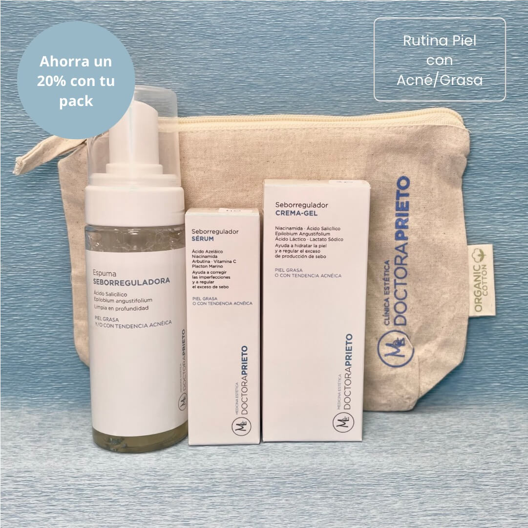 Pack Rutina Piel con Acné/Grasa