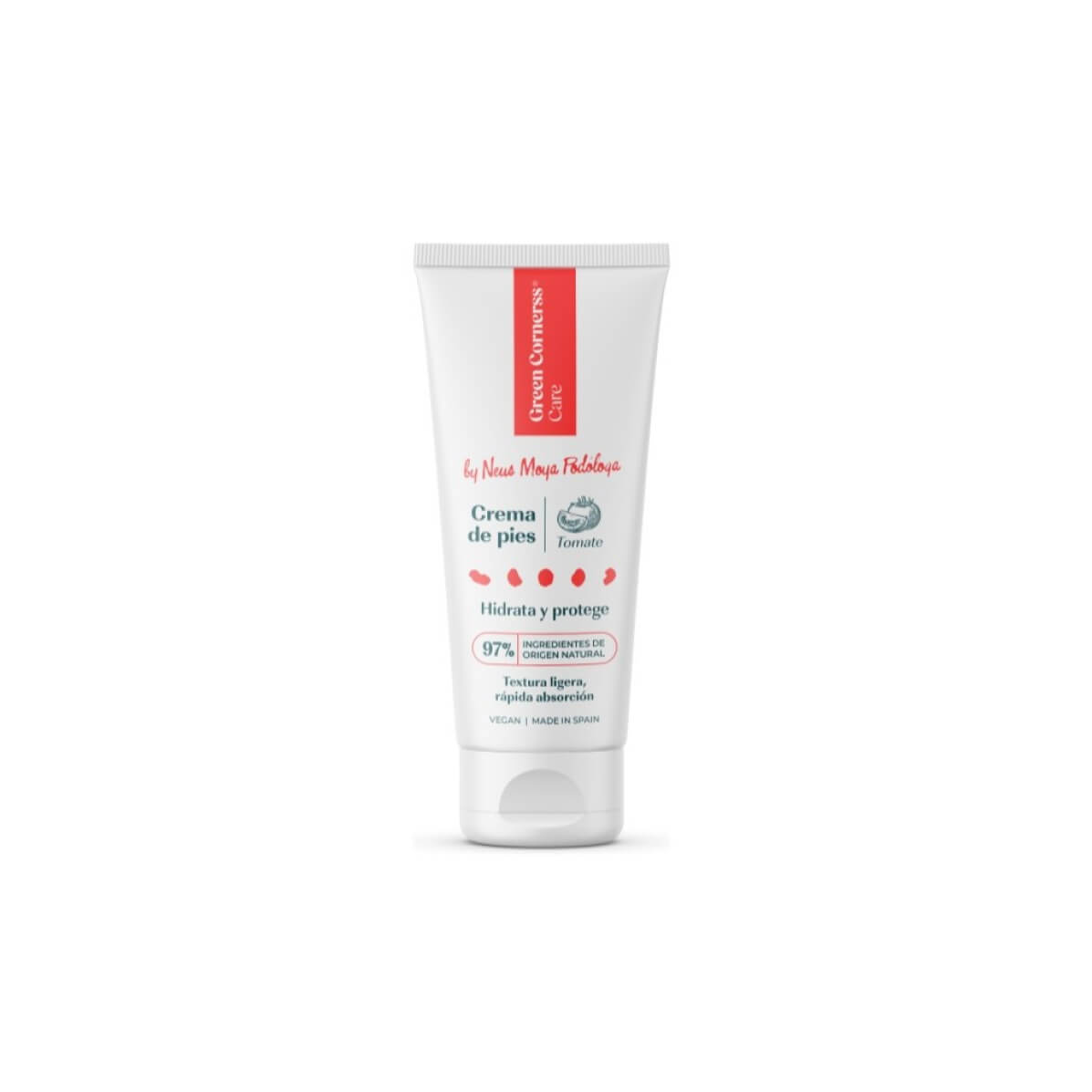 Crema de pies de tomate