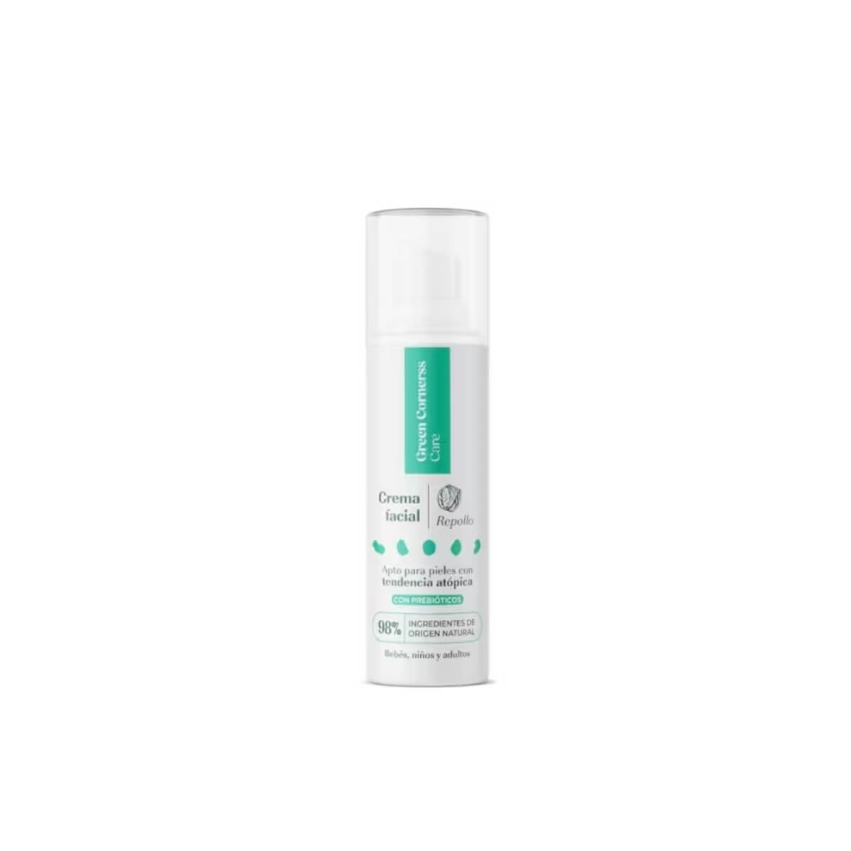Crema facial de repollo apta para piel atópica