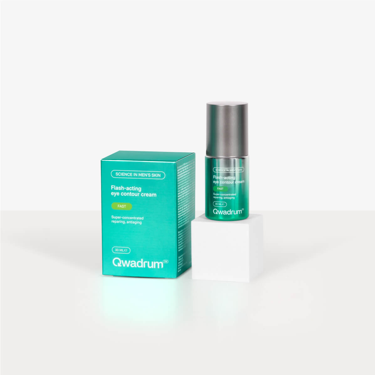 Flash acting eye contour cream